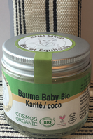 BAUME BABY AU KARITE/COCO 100% NATUREL 100% BIO